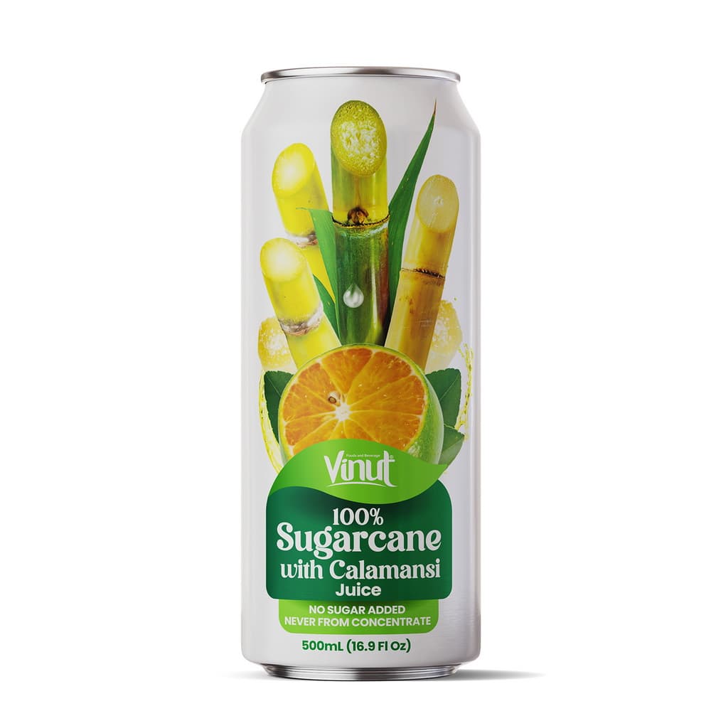 VINUT משקה מיץ קנה סוכר 100% - לא מרכז 16.9 fl oz
