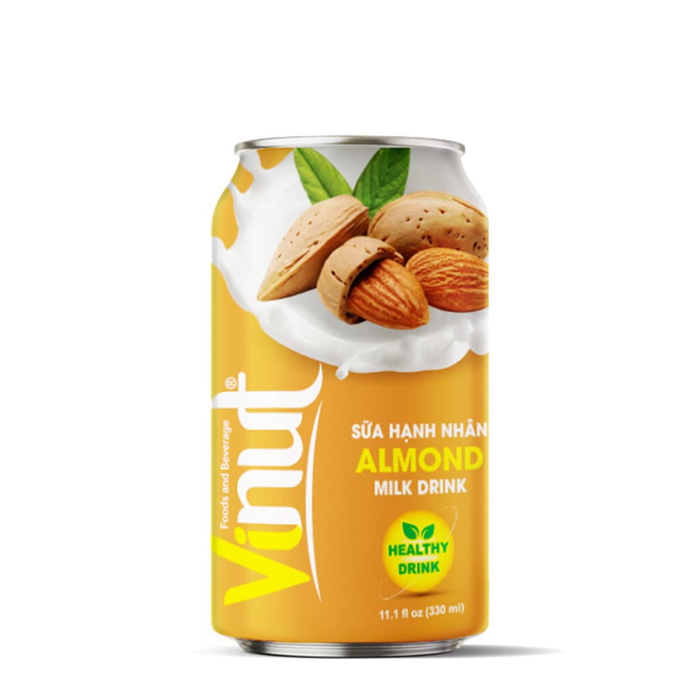 VINUT משקה חלב שקדים, משקה בריא, פחית, 11.1 fl oz (330 mL)
