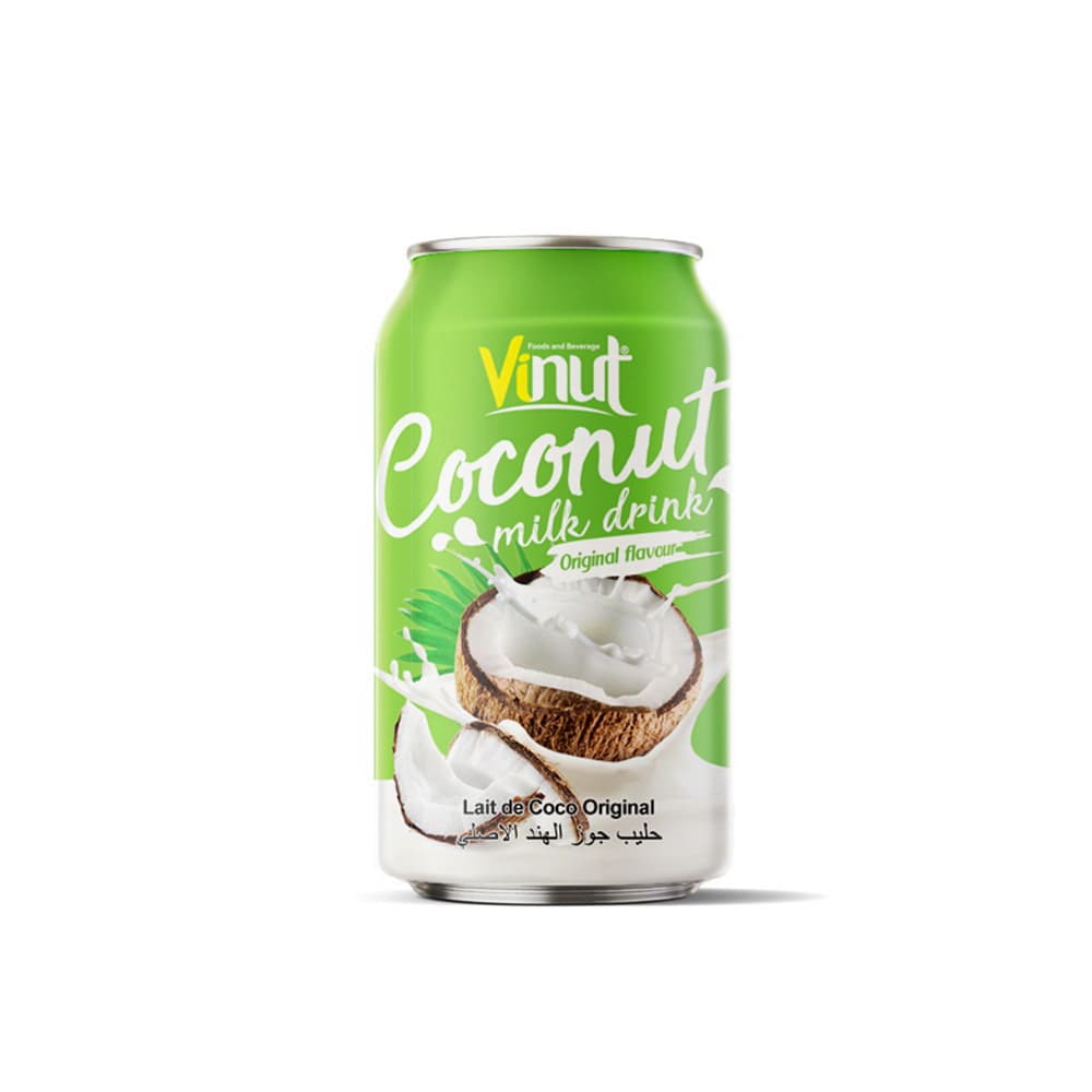 VINUT משקה חלב קוקוס, בטעם מקורי, פחית (330 mL)
