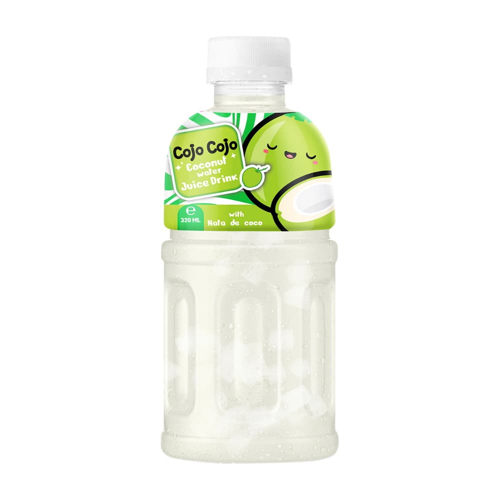 VINUT משקה מי קוקוס, עם נתחי Nata De Coco, בקבוק PET, (320 mL)